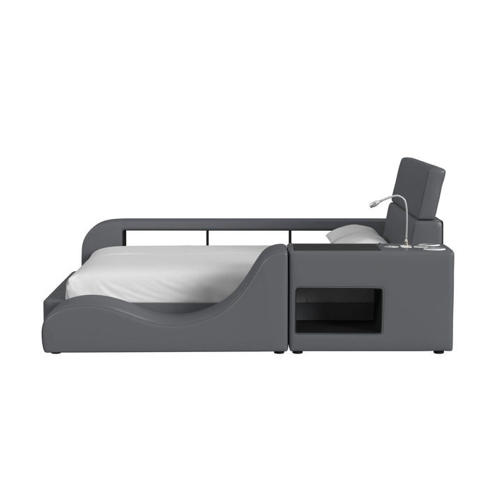 Valari Transformer Bed with Electronic Features
