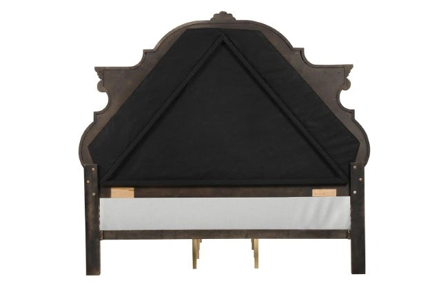 Leovanni 4 Pc Queen Bedroom Set Brown