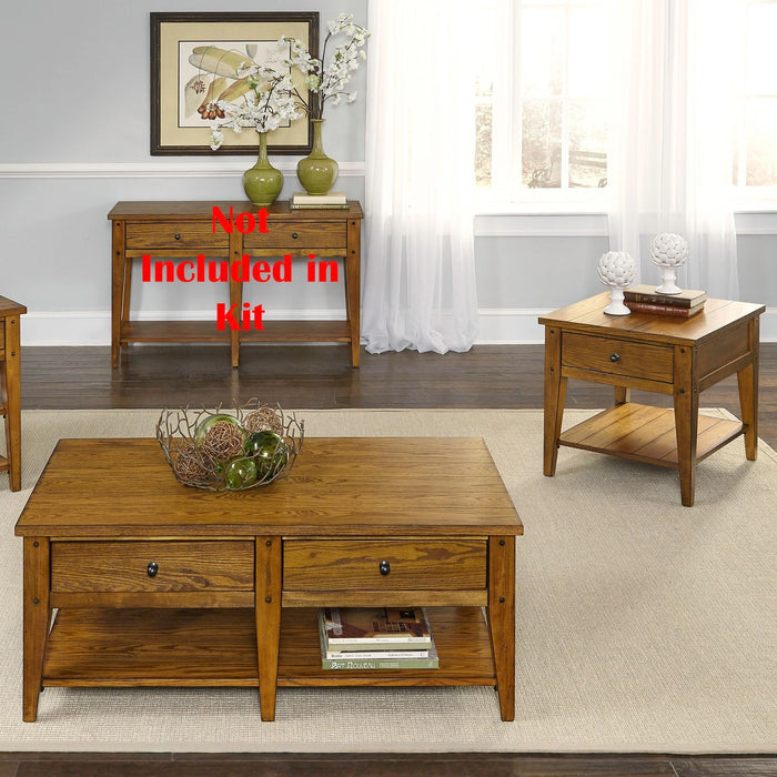 Lake House 3 Piece Set (1-Cocktail 2-End Tables) image