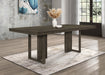 Kelly Rectangular Dining Table Dark Grey image