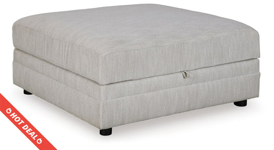 Neira - Fog - Ottoman With Storage