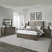 South Bend King California Shelter Bed, Dresser & Mirror, Night Stand image