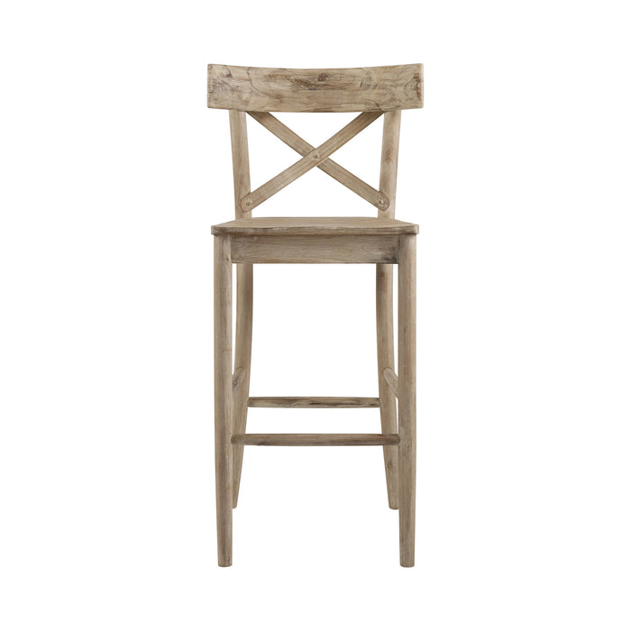 (D680-21) Callista- 30'' Barstool- Beach/Natural