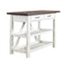 Farmhouse Server in White/Oak image
