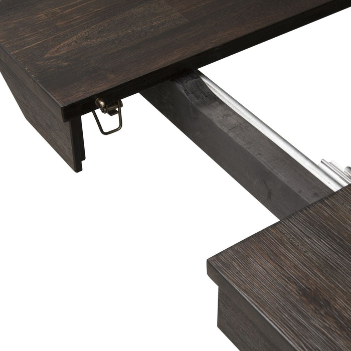 Double Bridge Trestle Table Set