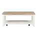 Liberty Furniture Summerville Rectangular Cocktail Table in Soft White Wash image