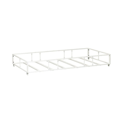 Vintage Series Twin Metal Trundle in Antique White - Red Gate Home Furnishings (Ball Ground, GA)