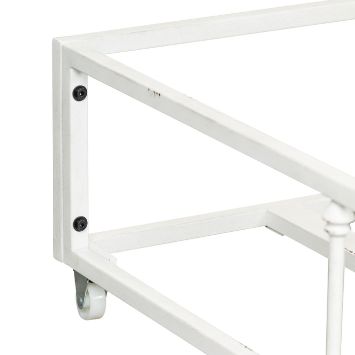 Vintage Series Twin Metal Trundle in Antique White image