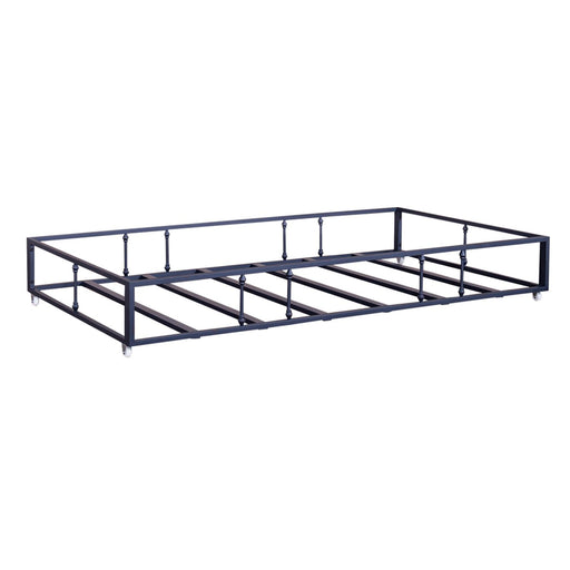 Vintage Series Twin Metal Trundle in Navy - Red Gate Home Furnishings (Ball Ground, GA)