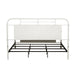 Vintage Series King Metal Bed in Antique White - Red Gate Home Furnishings (Ball Ground, GA)