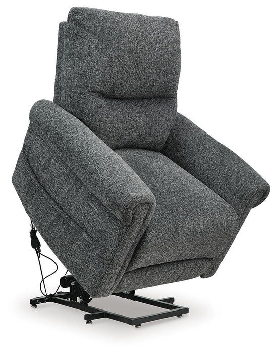 Aureta Power Lift Recliner - Red Gate Home Furnishings (Ball Ground, GA)