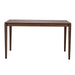 Space Saver Rectangular Leg Table in Satin Walnut - Red Gate Home Furnishings (Ball Ground, GA)