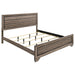 Kauffman California King, E.king, & Queen Panel Bed Washed Taupe - Red Gate Home Furnishings (Ball Ground, GA)