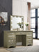 Beaumont 7-drawer Vanity Desk with Lighting Mirror Champagne image