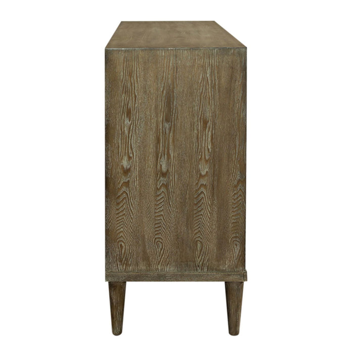 Devonshire 4 Door Accent Cabinet in Driftwood - Red Gate Home Furnishings (Ball Ground, GA)