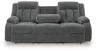 Observation Power Reclining Sofa with Drop Down Table - Red Gate Home Furnishings (Ball Ground, GA)