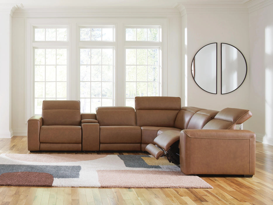 Magic Man 5-Piece Power Reclining Sectional