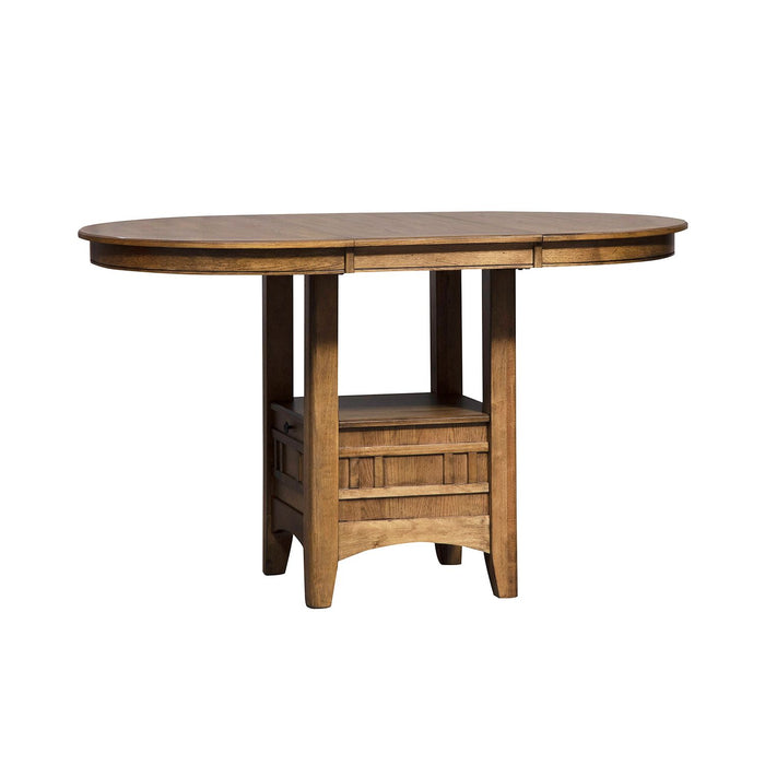 Santa Rosa II Pub Table in Antique Honey