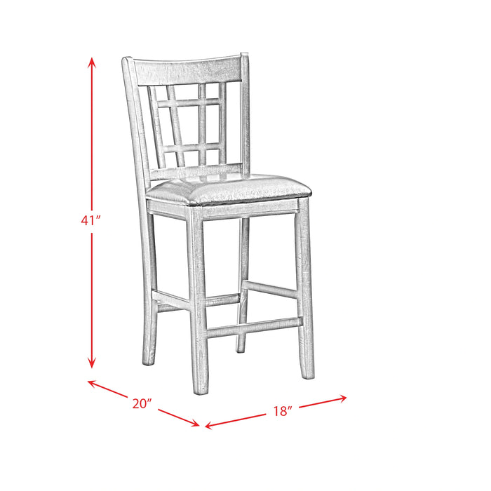 Max Pub 5PC Dining Set-Table and Four Chairs