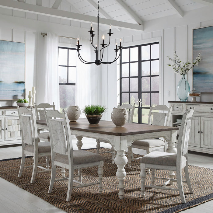 River Place 7 Piece Rectangular Table Set image