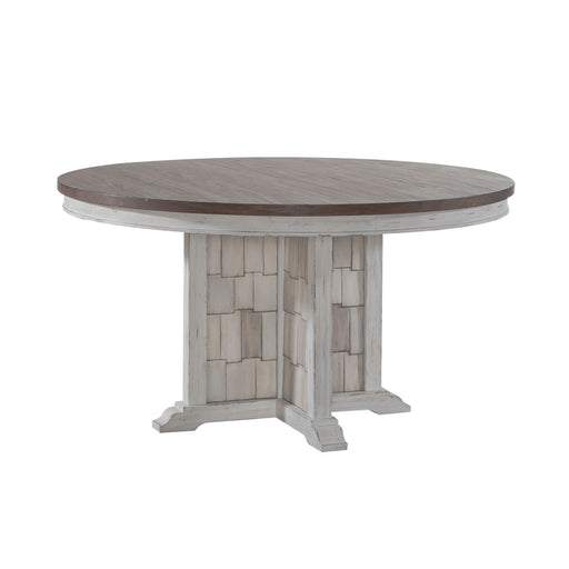 River Place Pedestal Table Set - Red Gate Home Furnishings (Ball Ground, GA)
