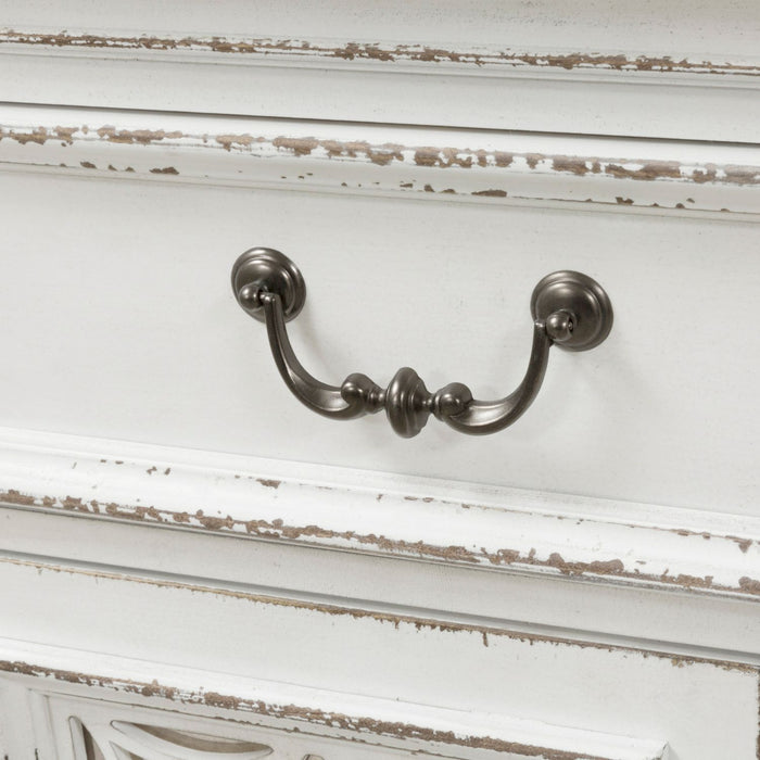 Magnolia Manor Hall Buffet in Antique White image