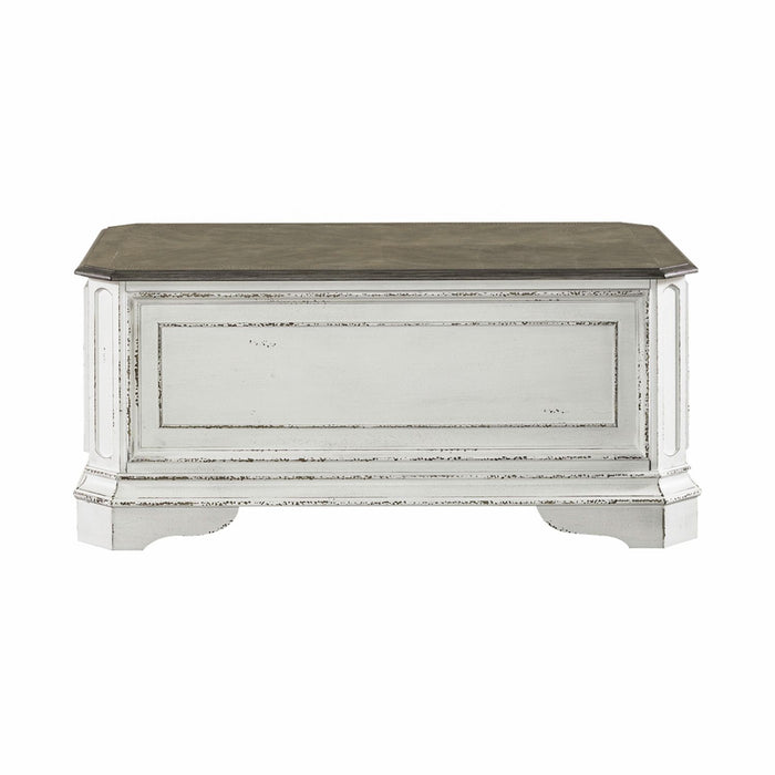 Magnolia Manor Storage Trunk in Antique White image