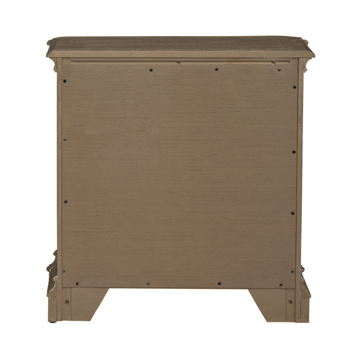 Magnolia Manor II 2 Drawer Nightstand in Weathered Bisque image