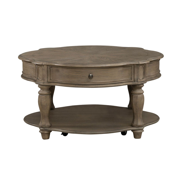 Magnolia Manor Round Cocktail Table
