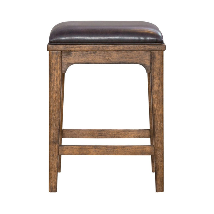 Liberty Furniture Ashford Upholstered Console Stool in Sienna