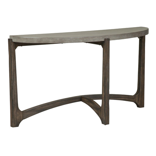 Cascade Sofa Table in Wire Brush Rustic Brown image
