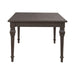 Paradise Valley Rectangular Leg Table in Saddle Brown image