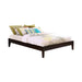 Hounslow California King, E.King, & Queen Universal Platform Bed Cappuccino - Red Gate Home Furnishings (Ball Ground, GA)