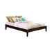 Hounslow California King, E.King, & Queen Universal Platform Bed Cappuccino - Red Gate Home Furnishings (Ball Ground, GA)