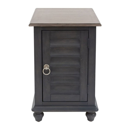 Liberty Furniture Ocean Isle Chair Side Table in Slate image