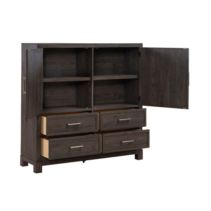 Liberty Furniture Modern Edge Dressing Chest in Caffe