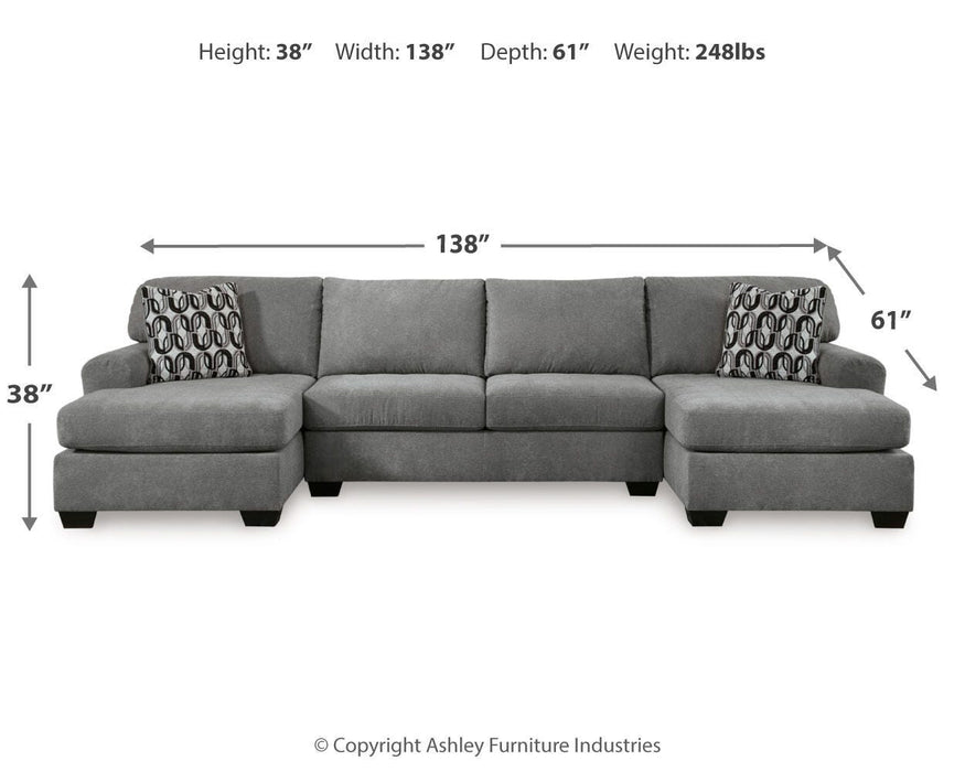 Birkdale Court Sectional - Red Gate Home Furnishings (Ball Ground, GA)