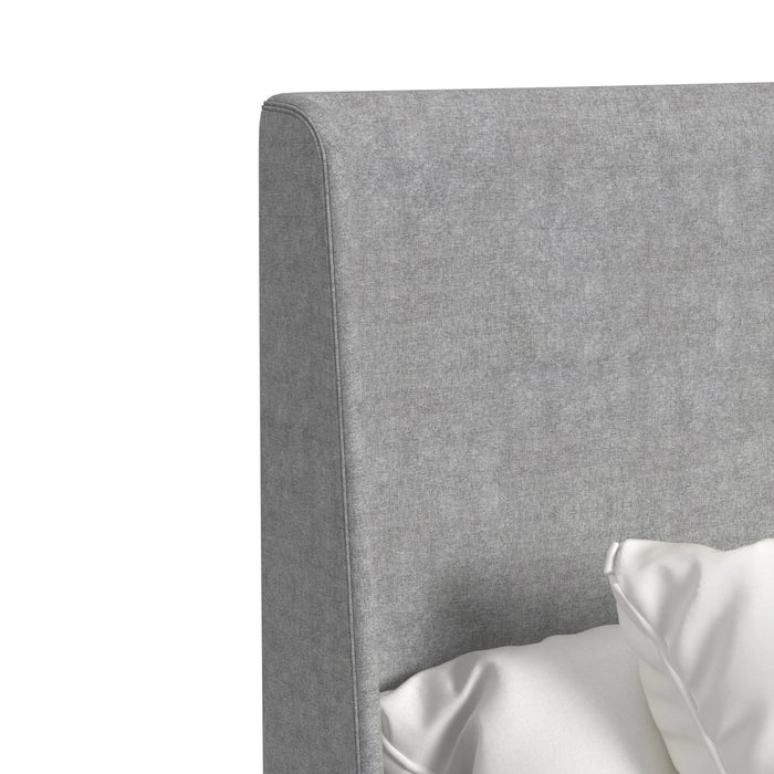 Westland UPH Bed with Grey Fabric