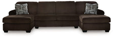 Kimlee Sectional with Double Chaise - Red Gate Home Furnishings (Ball Ground, GA)