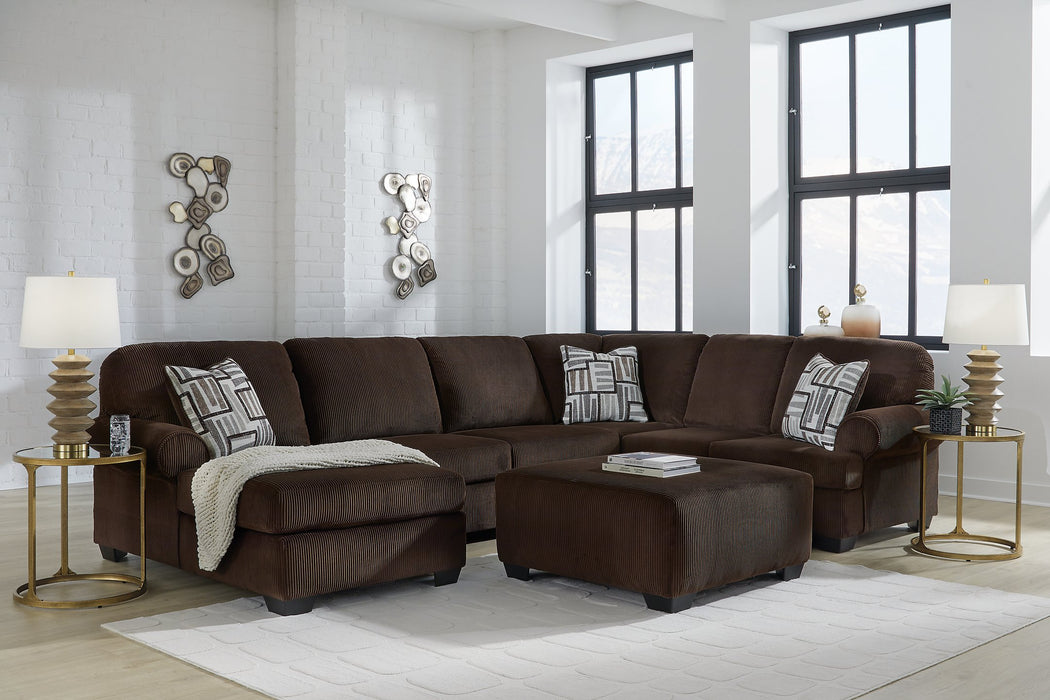 Kimlee Sectional with Chaise - Red Gate Home Furnishings (Ball Ground, GA)