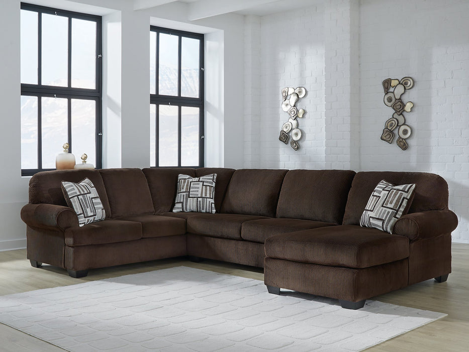 Kimlee Sectional with Chaise - Red Gate Home Furnishings (Ball Ground, GA)