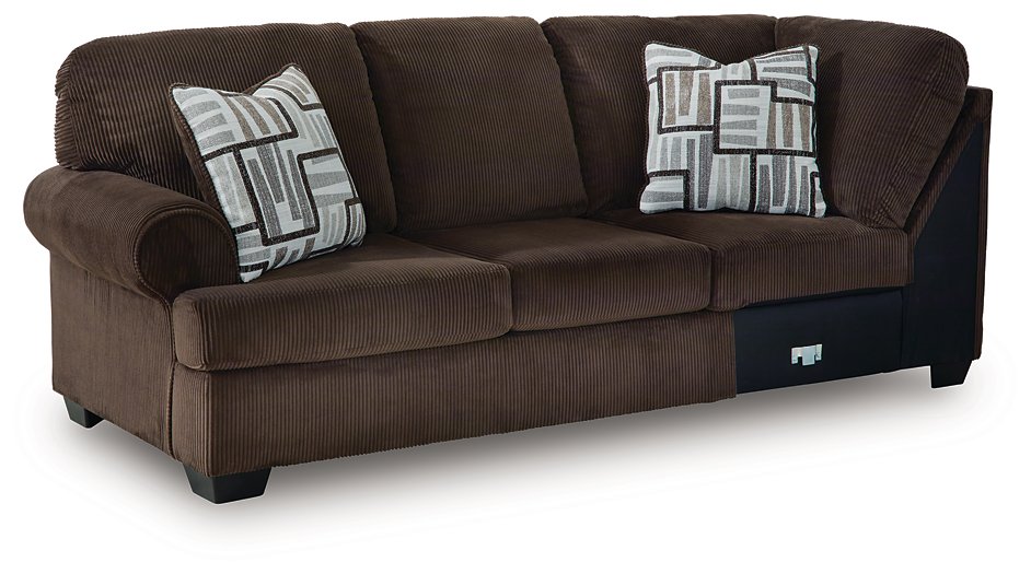 Kimlee Sectional with Chaise - Red Gate Home Furnishings (Ball Ground, GA)