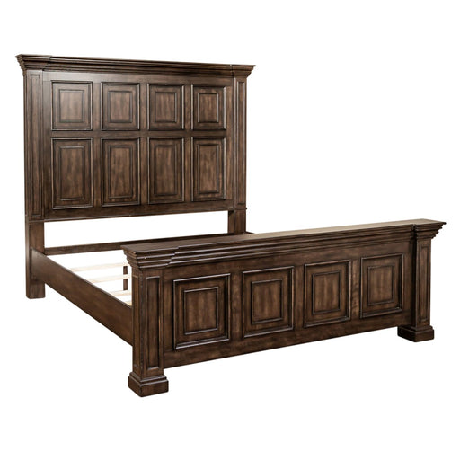 Big Valley King Panel Bed, Dresser & Mirror, Night Stand - Red Gate Home Furnishings (Ball Ground, GA)