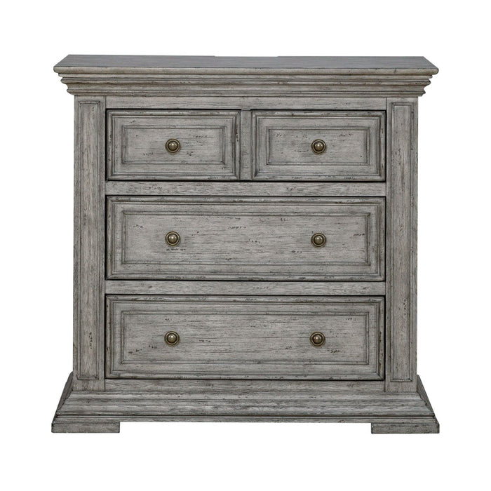 Big Valley Bedside Chest w/ Charging Station