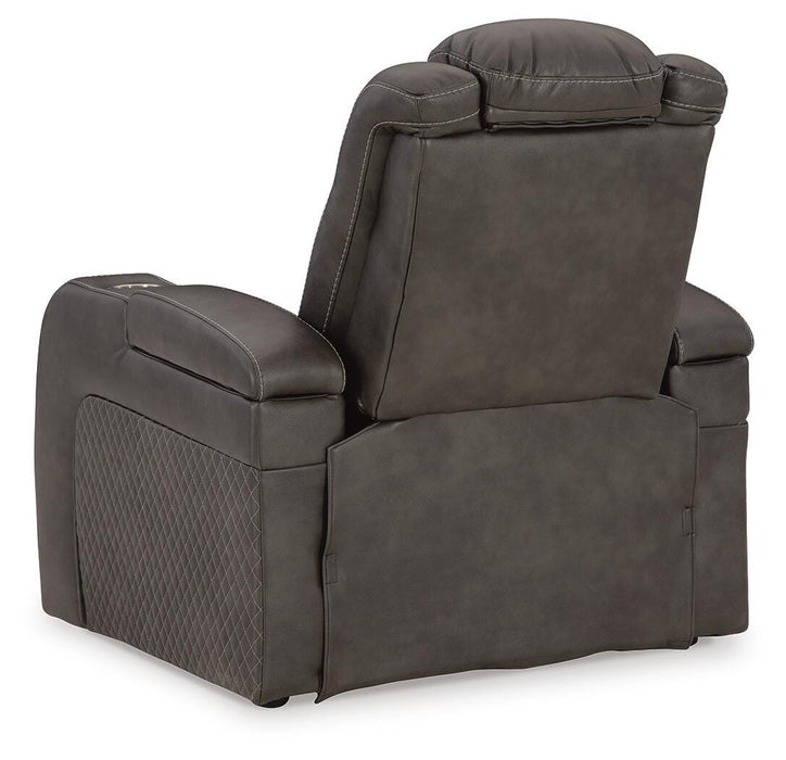 Fyne-Dyme Power Recliner - Red Gate Home Furnishings (Ball Ground, GA)