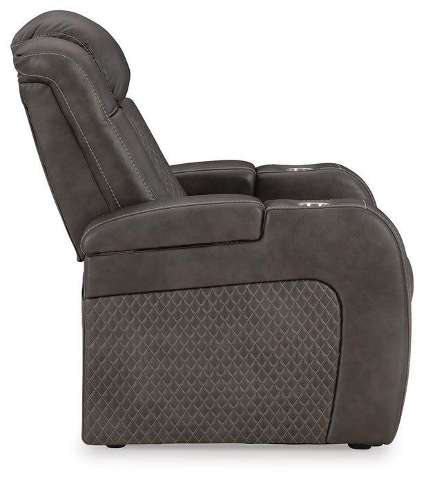 Fyne-Dyme Power Recliner - Red Gate Home Furnishings (Ball Ground, GA)