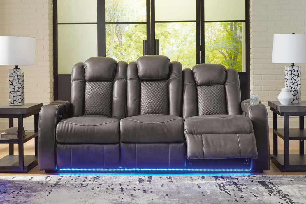 Fyne-Dyme Power Reclining Sofa - Red Gate Home Furnishings (Ball Ground, GA)