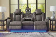 Fyne-Dyme Power Reclining Sofa - Red Gate Home Furnishings (Ball Ground, GA)