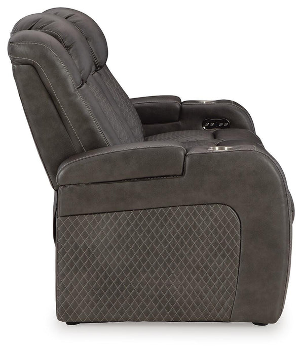 Fyne-Dyme Power Reclining Sofa - Red Gate Home Furnishings (Ball Ground, GA)