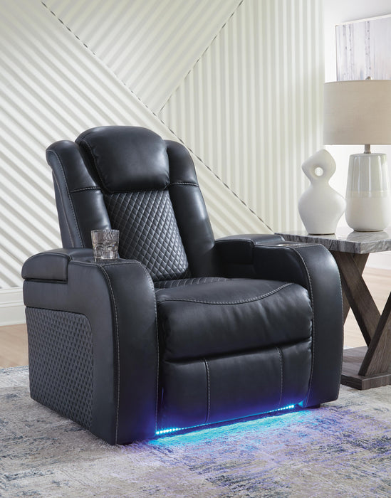 Fyne-Dyme Power Recliner - Red Gate Home Furnishings (Ball Ground, GA)